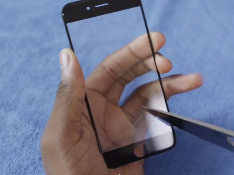 Prémium zafírüveg az iPhone 6 kijelzőjén Apple iPhone 6 zafírüveg